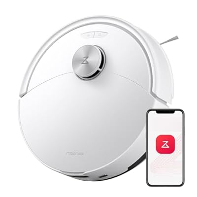roborock Q10 S5 Robot Aspirador y Fregasuelos Succión HyperForce de 10000 Pa Robot Vacuum con Doble Sistema Antienredos Navegación PreciSense LiDAR Evitación de Obstáculos Reactive Tech Blanco
