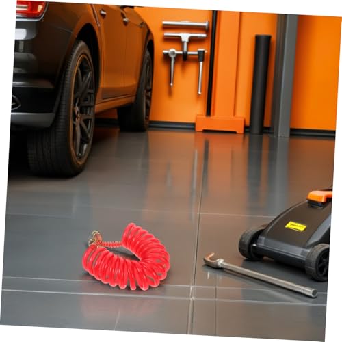 Tuyau de refroidissement en PU rouge à ressort pour semi-remorque - 6