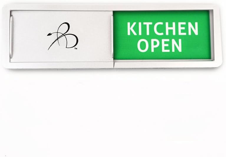 Bright Line Eating  Imán abierto y cerrado de cocina  Letrero divertido y funcional para lavavajillas, refrigerador y gabinetes
