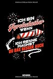 feuerwerk pyronale  Ich Bin Pyrotechniker Wenn Ich Renne Machst Du Das Besser Auch Notebook: Dotted Punkteraster Notizbuch A5 - Feuerwerk Pyro Böller Countdown Silvester Party Notizheft I Geschenk für Pyrotechniker