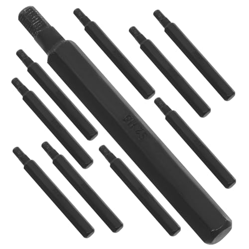 Jeu d'embouts de tournevis à clé hexagonale pour entretien moto stable 10pcs
