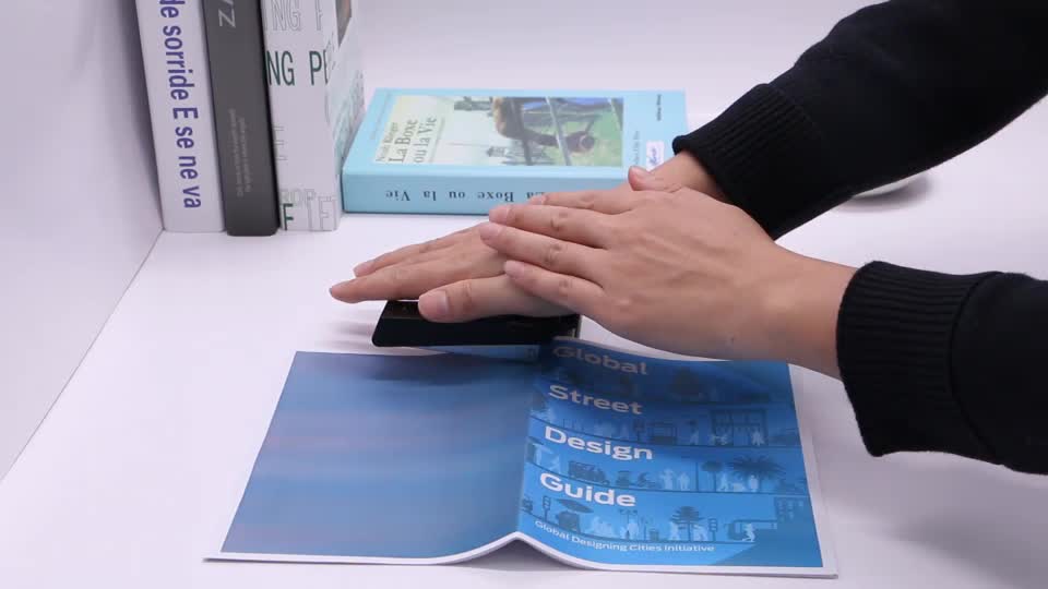 Agrafeuse Eagle Pivotante 360° - Agrafage Livrets Et Brochures - Capacité 12 Feuilles - Noir
