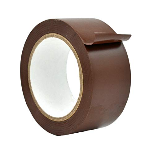 WOD VTC365 Brown Vinyl Pinstriping Tape, 2 inch x 36 yds. for School Gym Marking Floor, Crafting, & Stripping Arcade1Up, Vehicles and More