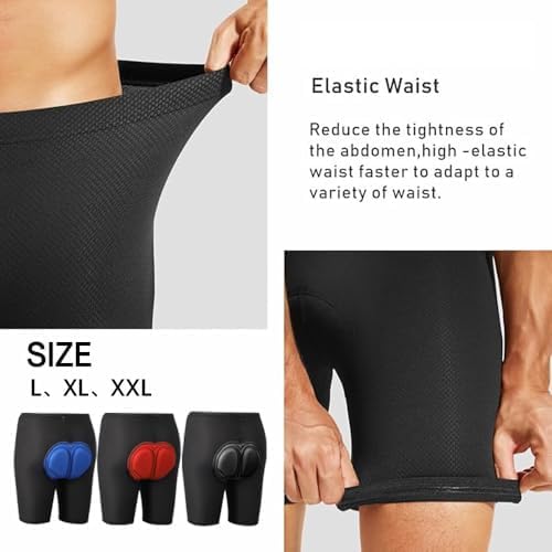 Calzas de ciclismo para hombre con acolchado 3D miniatura 3