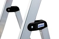 KRAUSE Stehleiter Safety, 4 Stufen, 126320 – Ansicht 4