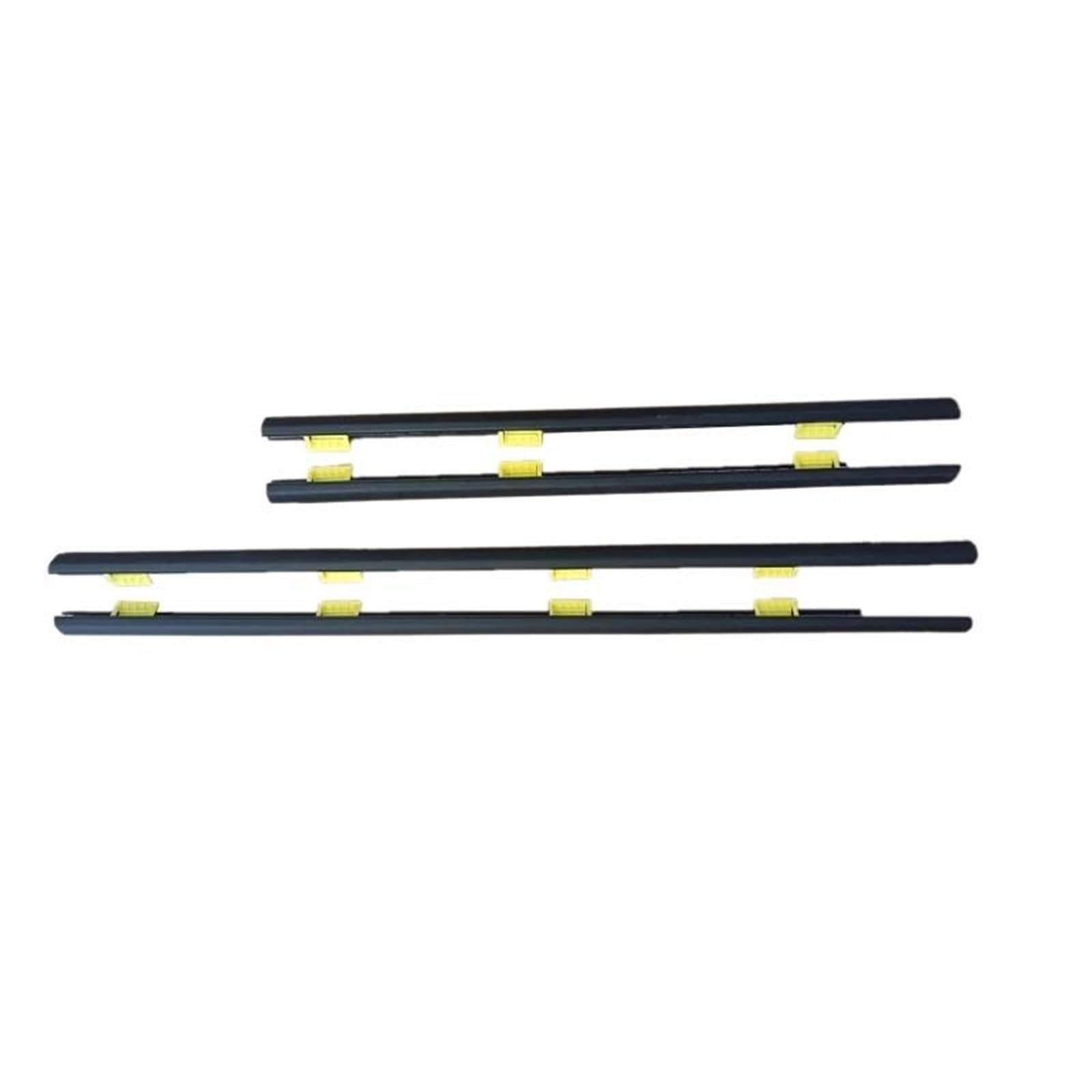 Car Window Sealant Strip for CRV 2002-2006 72410-S9A-003 Side Weatherstrips Sealing Door Glass Rubber Edge Guards Protection Exterior Belt