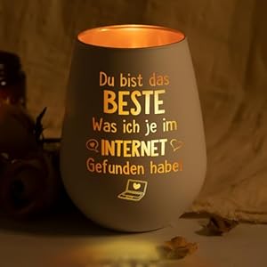 Craftique 'Du bist das BESTE' Windlicht
