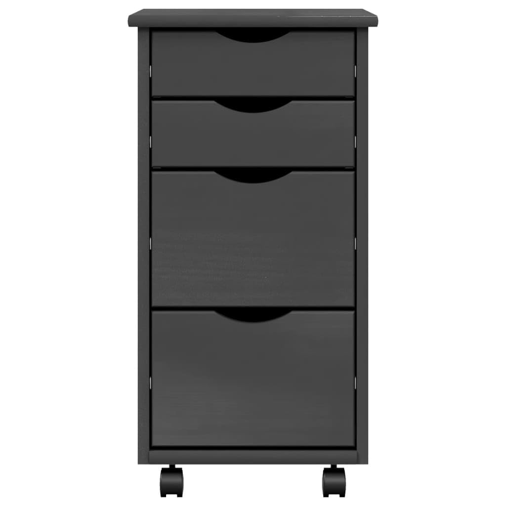 Aktenschrank für Büro Industrie Büro Bücherregal Büro Möbel 34 x 39 x 65,5 cm Niedriger Schrank Grau