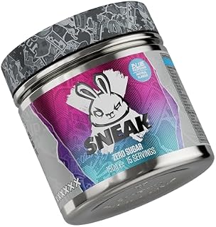 SNEAK | Electric Mango | Zero Sugar, Low-Calorie Energy Drink for Sustained Concentration & Focus | 40 Servings