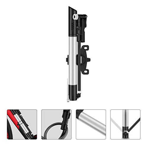 BESPORTBLE Mini bomba de pneu compacta e leve para bicicletas de estrada e montanha