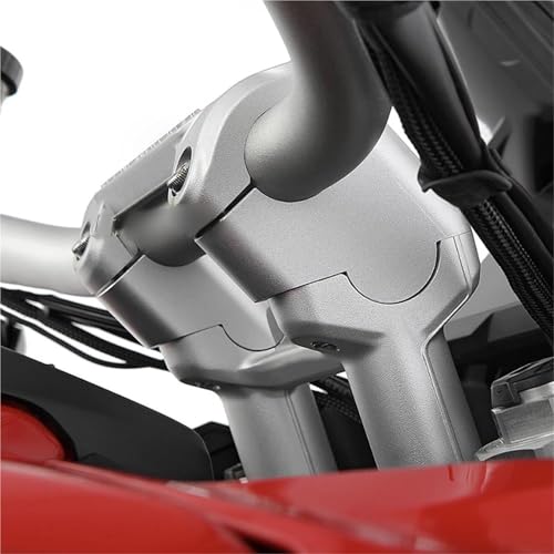 Support Guidon Argenté Ducati Multistrada V4 Haute Qualité - 5