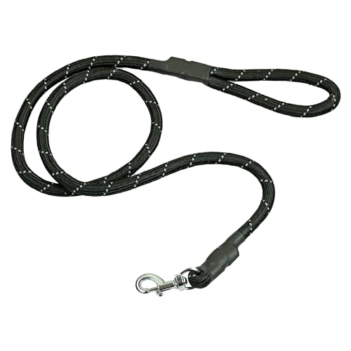 BlingPets 6mm Dog Rope Leash Suitable for Dogs|Soft Hand Loop |Traction Leash for Medium Dogs|Walking Rope (XS, Black) (B0D6R4BBWY) Amazon Price History, Amazon Price Tracker