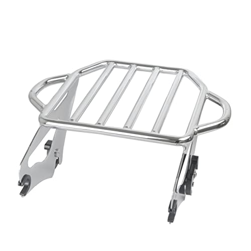 Eumti Chrome 4-Point Docking Hardware Kit For Harley Touring 2014-Later,Custom Quick Release Tour Pack Luggage Rack Backrest Replacement 52300353 Fit For CVO Road King Street Road Electra Glide - View #7