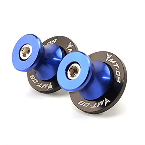 Bobines curseur bras oscillant 6mm bleu support diabolos MT-09 SP
