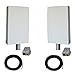 Tycon Systems EZBR-0516HD- Industrial Strength Point To Point Bridge System - Plug And Play44; 5GHz