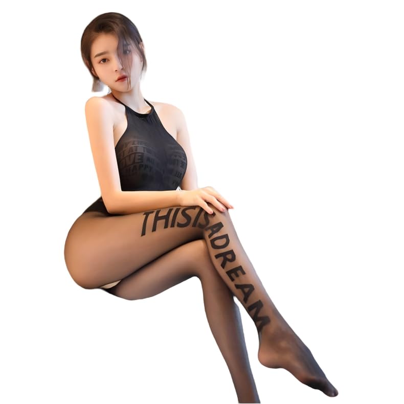 Secretary Garter Gothic Perspective Chemise Nurse Flirty Dress Bodysuit Doctor lingerie Nightwear Party Cop Teacher - Small - 3223