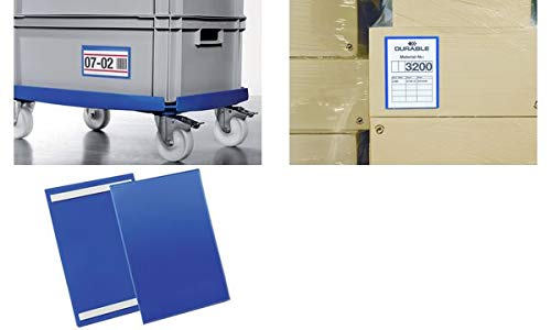 Lot de 50 sacs d'étiquettes adhésifs DURABLE 210 x 148 mm - Contenu de la livraison : 50