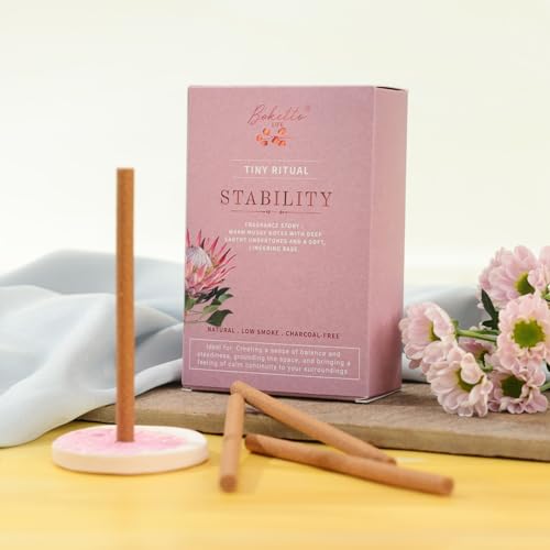 Image of Bambooless Incense Sticks | Pack of 30 Low Smoke Bamboo-Free Incense for Home, Meditation & Relaxation | Clean & Gentle Everyday Home Fragrance (Warm Musk with deep Earthy)