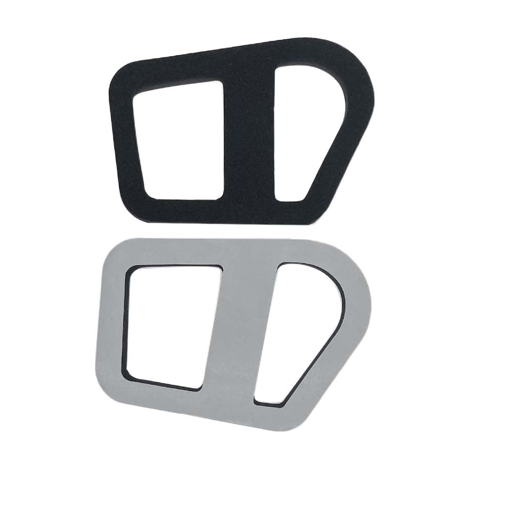 1Paio Luce Freno Posteriore Auto Guarnizione Spugna Compatibile con Toyota Aygo 2005-2014 Nero Luce Freno Posteriore Guarnizione