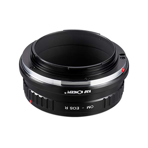 K&F Concept OM-EOS R Bajonettadapter Objektiv Ring für Olympus OM Objektive auf Canon EOS R-Mount Kamera Canon EOS RF RP – Bild 3