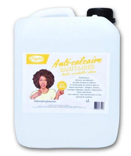 VOZYDEO - Anticalcáreo sanitario natural, 5 litros, aroma limón Cover