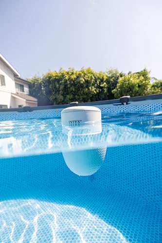 Intex 28607 Analyseur d'eau testeur connecté pH chlore température piscine - 4