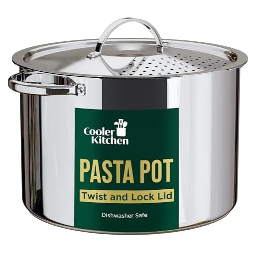5.5 Quart Stainless Steel Pasta Pot