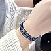 Ayriwoyi Wrap Bracelets for women Blue Lapis Lazuli Bracelet Natural Stone Beaded Wrap Bracelet Bohemian Bracelet Handmade Jewelry Gifts