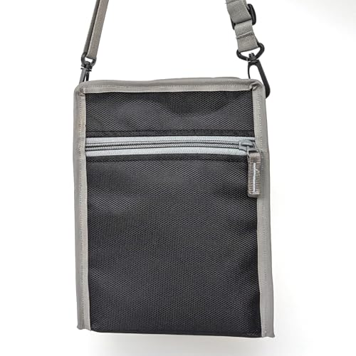 Image of Travel Crossbody Sling Bag for Man, Water-Resistant Oxford Small Shoulder Bag for Office Business, Messenger Side Bag for Passport, Mobile, Charger, Cash