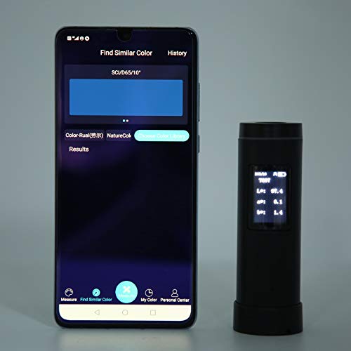 LANTRO JS Portable Handheld Color Analyzer Tester Colorimeter with IPS Full Color Screen,8mm Measurement