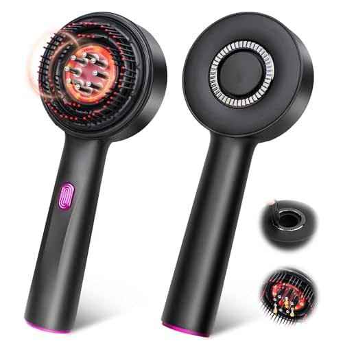 Rechargeable 3 in 1 Scalp Massager Hair Growth Oil Applicator,Electric