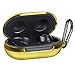 Produktbild SUNDAREE Kompatibel mit Samsung Galaxy Buds Hülle,TPU Protective Case Schutzhülle Hülle Zubehör Cover mit Karabiner für Samsung Galaxy Buds SM-R170 Wireless Charging Case(TPU Yellow)