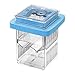 Gralara Mother Fish Incubator Aquarium Hatchery Detachable Large Capacity Isolation Case Fish Tank Divider for Fish to Incubate Egg, Blue