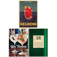 The Negroni, Gin Tonica & Gin The Manual 3 Books Collection Set