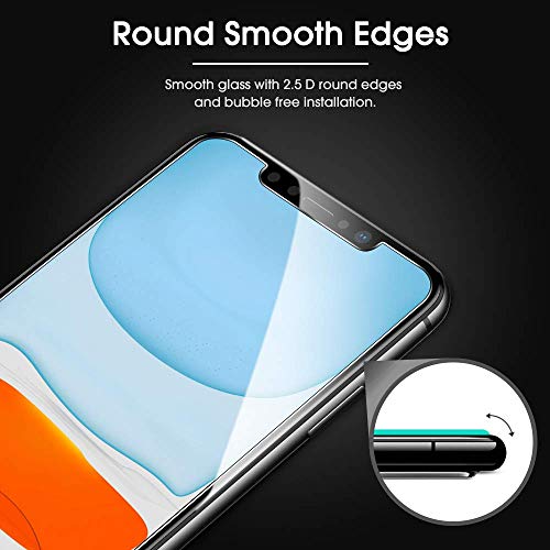 Image of Casodon 5D Tempered Glass Screen Guard for Redmi Mi Note 12 5G (Black) with Easy Installation Kit