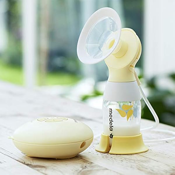 Электрический молокоотсос Medela Swing Flex с одним молокоотсосом, компактный и портативный, со вставками PersonalFit Flex и технологией 2-фазного сцеживания