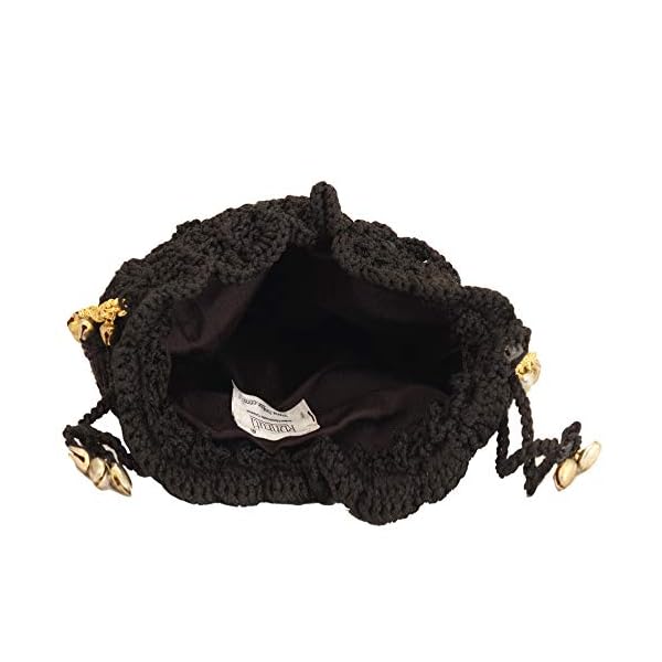 RDhruti Handmade Crochet Potli Bag, Batwa for Women and Girls | Potli Bags for Wedding, Stylish, Bridal - Image 7