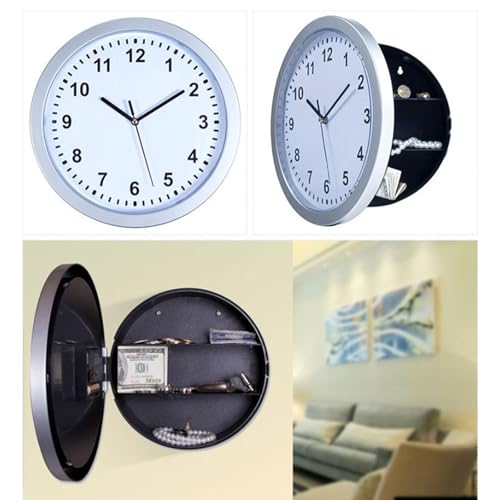 Horloge murale compartiment caché cachette bijoux objets de valeur gold