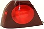 Evan-Fischer Tail Light Assembly Compatible with 2000-2004 Chevrolet Impala Outer Driver Side