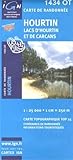  Hourtin 1 : 25 000: Lacs d\'Hourtin et de Carcans (Ign Map)
