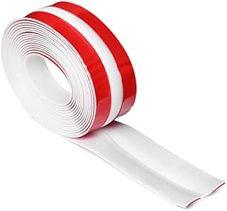 Bath Sealant Strip - Vaktop Sealant Tape Self Adhesive, Waterproof Caulk Strip, Sealing Tape for Bathroom Toilet, Kitchen Countertop, Sink, Floor, Wall Corner (10.5ft, White)