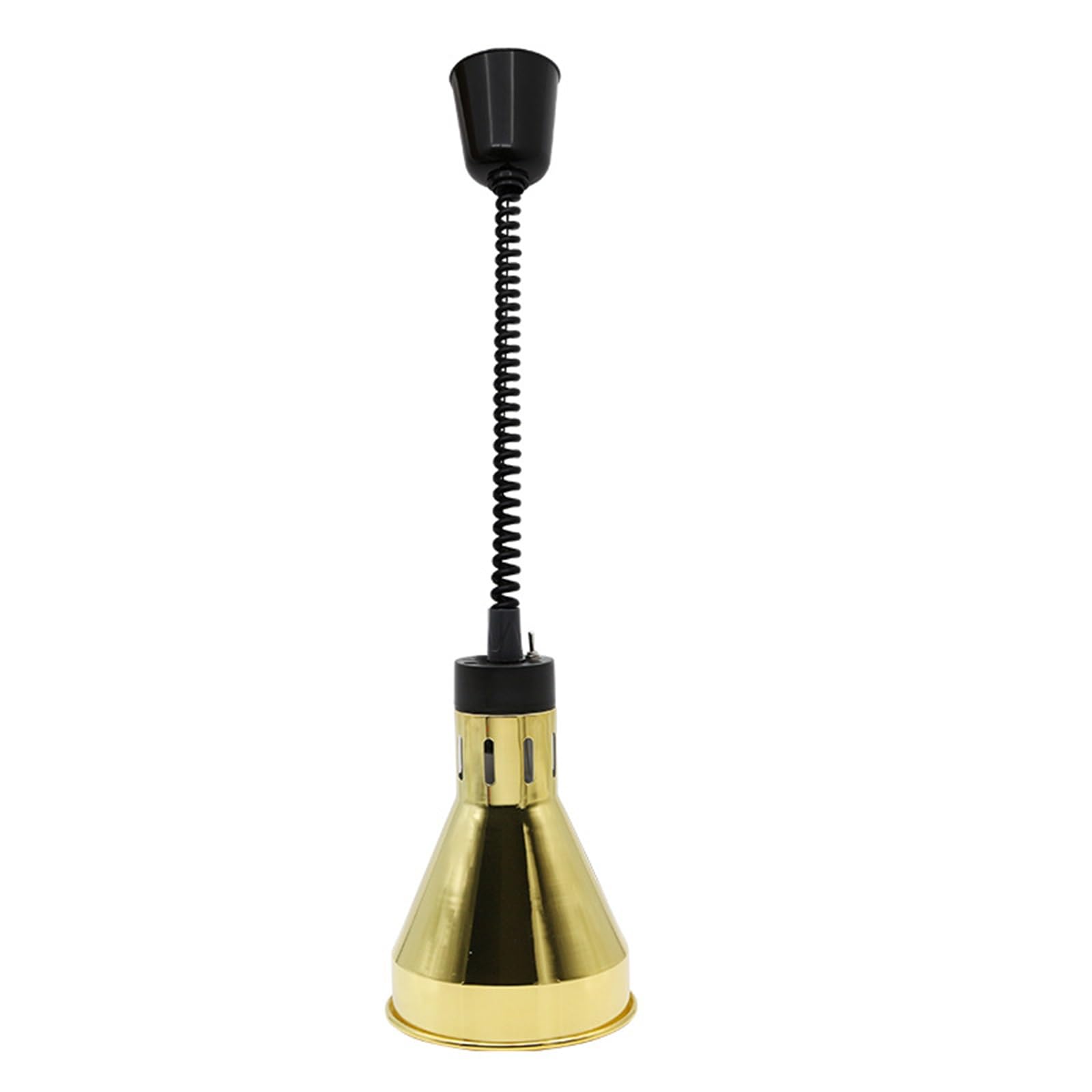 Calentadores de alimentos comerciales, 170 mm, eléctricos tipo buffet con bombilla, equipo de cocina para restaurantes de servicio de alimentos, equipo de calentamiento con lámpara de aislamiento de