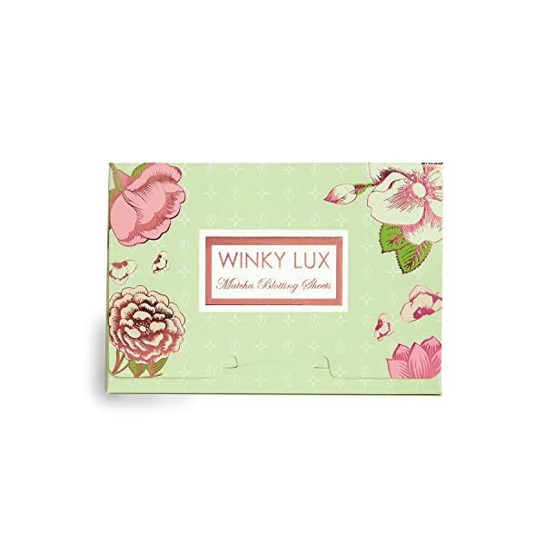 Winky-Lux-Matcha-Blotting-Paper-Oil-Blotting-Sheets-with-Green-Tea-Extract Matcha Oil Blotting Sheets