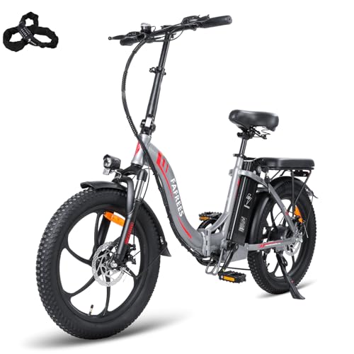 Fafrees F20 - Bicicleta Eléctrica Para Mujer Con Batería Extraíble De 36 V 15 Ah, Bicicleta Eléctrica Plegable De 20 Pulgadas, Bicicleta Eléctrica Plegable De 250 W, Bicicleta Eléctrica Plegable 25 Fafrees F20 - Bicicleta Eléctrica Para Mujer Con Batería Extraíble De 36 V 15 Ah, Bicicleta Eléctrica Plegable De 20 Pulgadas, Bicicleta Eléctrica Plegable De 250 W, Bicicleta Eléctrica Plegable 25