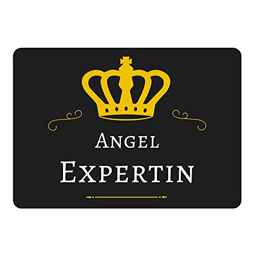 Preisvergleich Produktbild Mousepad Angel Expertin schwarz