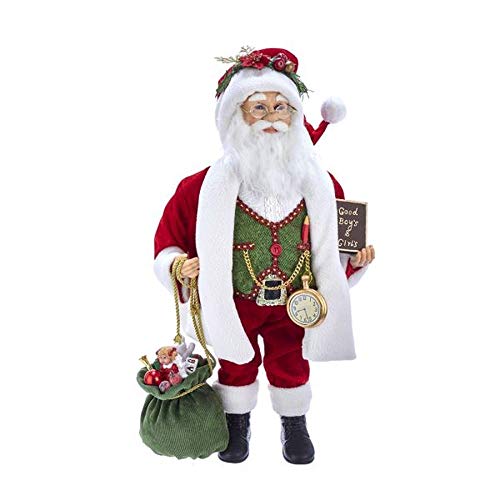 Père Noël Kurt Adler figurine Kringle Klaus pour décoration cheminée - 2