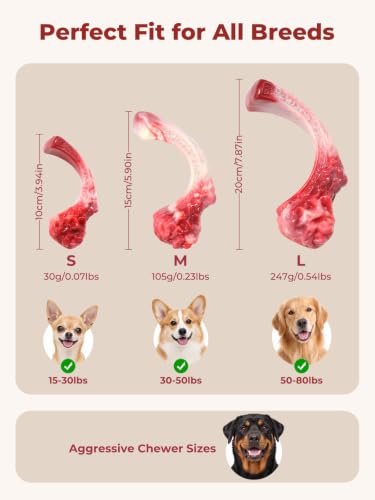 Nylon Bone Dog Chew Toys DROPS TO - image 6