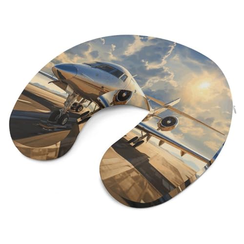 Almohada viscoelástica 30 cm x 25 cm ajustable para viaje miniatura 6