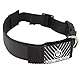 Programmierbares LED Halsband, Benutzerfreundliches, Wiederaufladbares Sicherheitshalsband für Hunde, Einfarbig, Hohe Sichtbarkeit, Attraktiv für Camping (Gelb)