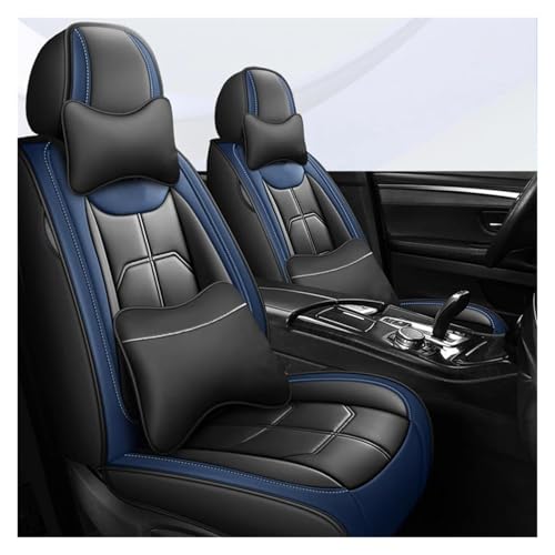 Housse de siège auto universelle protection siège auto noire et bleue Toyota Corolla RAV4